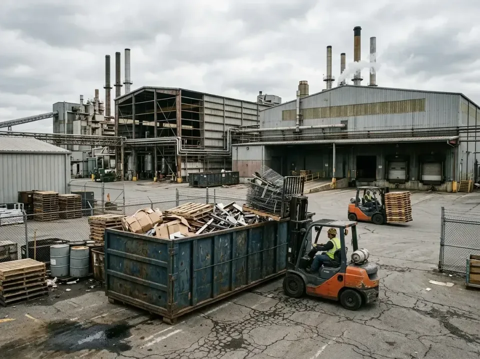 industrial-factory-scrap-conta-003 — frequently asked questions, Cheap Roll-off Dumpster Rentals in Fayette, MO